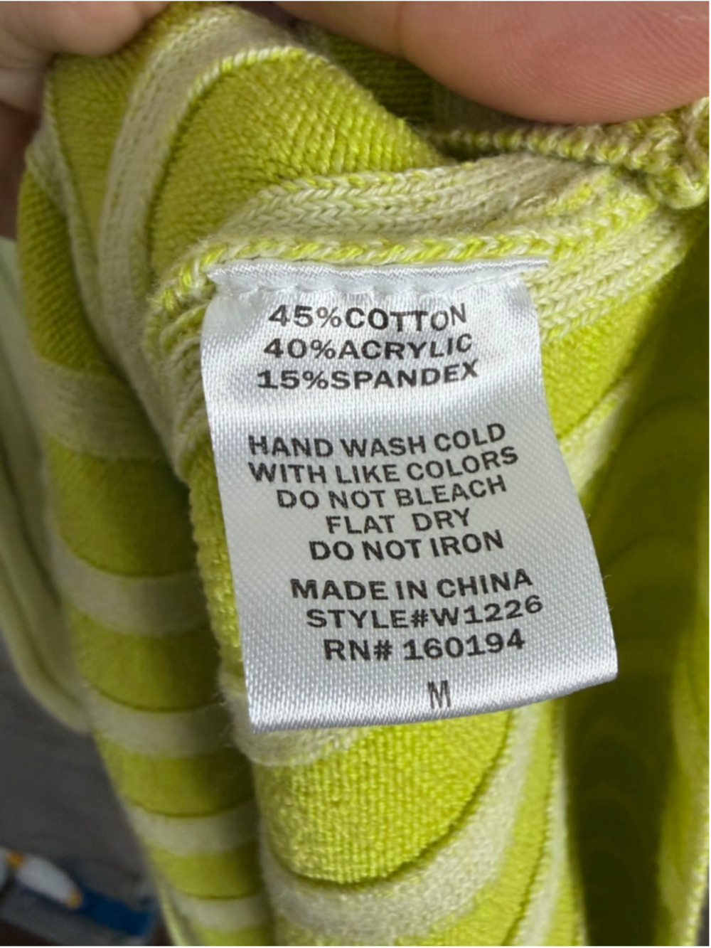 Women's By Together Lime Green Ribbed Knit Midi Dress M - Picture 8 of 11